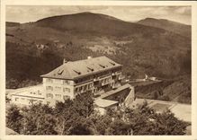 CPSM Hotel Du Markstein Htes Vosges Vue Sur Le Lac De La Lauch