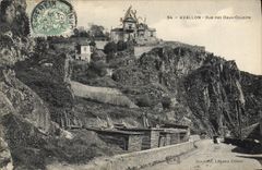 CPA Avallon Rue Des Daux Cousins