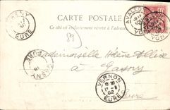 CPA Avallon Vu De La Petite Morlande