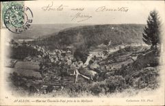 CPA Avallon Vue Sur Cousin Le Pont Prise De la Morlande