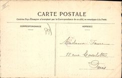 CPA Avallon Vue Du Cours XVIIIème siècle