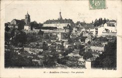 CPA Avallon Vue Generale