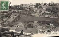 CPA Avallon Vue Prise De la Morlande
