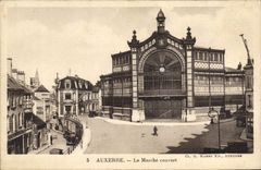 CPA Auxerre Le Marché Couvert