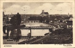 CPA Auxerre Vue Generale