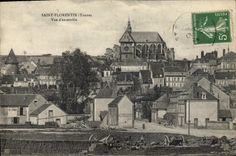 CPA Saint Florentin Vue D'Ensemble