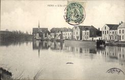 CPA Sens L'Ile D'Yonne