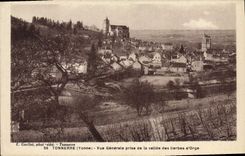 CPA Tonnerre Vue Generale Prise De La Vallee Des Gerbes d'Orge