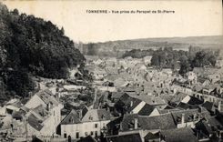 CPA Tonnerre Vue Prise Du Parapet De St Pierre