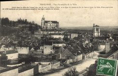 CPA Tonnerre Vue D'Ensemble De La Ville