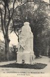 CPA Villeneuve Sur Yonne Le Monument Aux Morts De la Grande Guerre