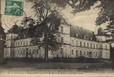 CPA Chateau D'Ancy Le Franc Façades