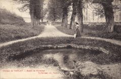 CPA château de Tanlay bassin de Narmond