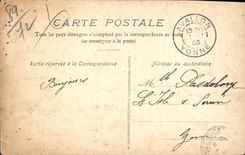 CPA Vallee De La Cure Pierre Perthuis Les Ponts