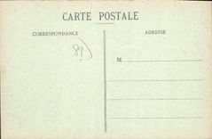 CPA Cravant Place De la Gare