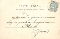 CPA Saint Fargeau Le Château