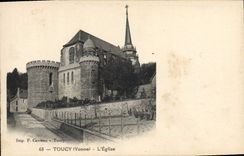 CPA Toucy L'Eglise