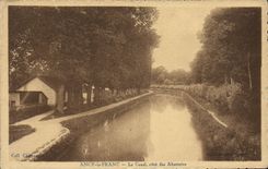 CPA Ancy Le Franc Le Canal Cote Des Abattoirs