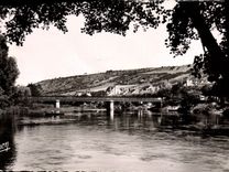 CPA Vincelles Le Pont De Vincelotte
