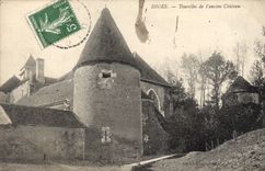 CPA Diges Tourelles De I'Ancien Chateau