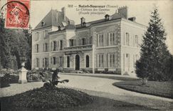 CPA Saint Sauveur Le Chateau Des Gouttes