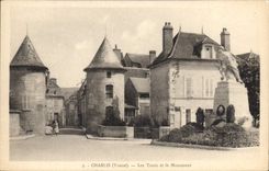 CPA Chablis Les Tours Et Le Monument