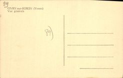 CPA Civry Sur Serein Vue Generale