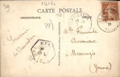 CPA Vermenton Vue Generale