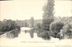 CPA Lezinnes Vue Sur L'Armancon Lieu Dit Vigne De La Cure