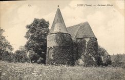 CPA Cure Ancienne Abbaye