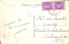 CPA Saint Sauveur En Puisaye Chateau De La Folie