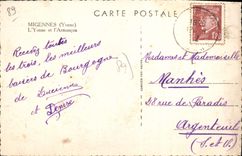 CPA Migennes L'Yonne Et I'Armançon