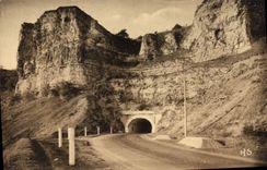 CPA Saint More Le Tunnel Et Les Rochers