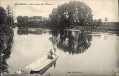 CPA Appoigny Les Bords De I'Yonne