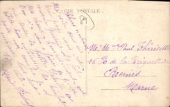 CPA Sermizelles Un Coin De La Cure