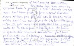 CPA Vincelottes Les Bords De I'Yonne