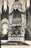 CPA Pontigny L'Abbaye Tombeau De Saint Edme