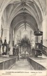 CPA Villeneuve L'Archeveque Interieur De I'Eglise