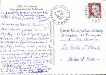 CPSM Vezelay Vue Generale