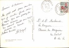 CPSM Chatel Censoir Vue Generale