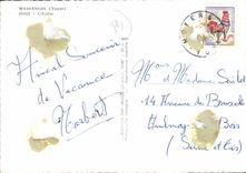 CPSM Massangis L'Eglise