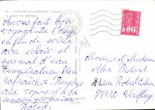 CPSM Courson Les Carrieres La Place Du Château