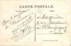 CPA Palaiseau Portail De I'Eglise