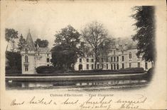 CPA Chateau D'Esclimont Cour D'Honneur