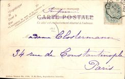 CPA Plessis Piquet Chateau Colbert