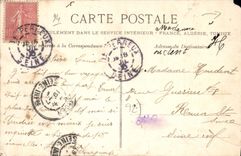 CPA Le Perreux avenue Ledru Rollin La Rue De La Station