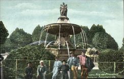 CPA Aix En Provence Fontaine Monumentale