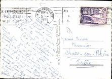 CPSM Aix En Provence Cours Mirabeau Et La Grande Fontaine