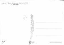 CPSM Carro La Couronne La Petite Plage