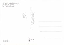 CPSM Carry le Rouet La Plage Du Rouet